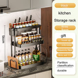 Kitchen Rack For Seasoning Multi-layer Storage Kitchen Supplies